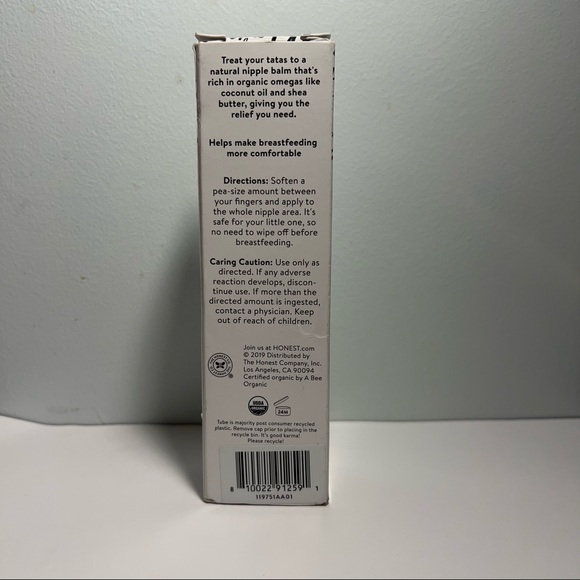 NIB The Honest Company Calm Your Nip Balm - Picture 3 of 4